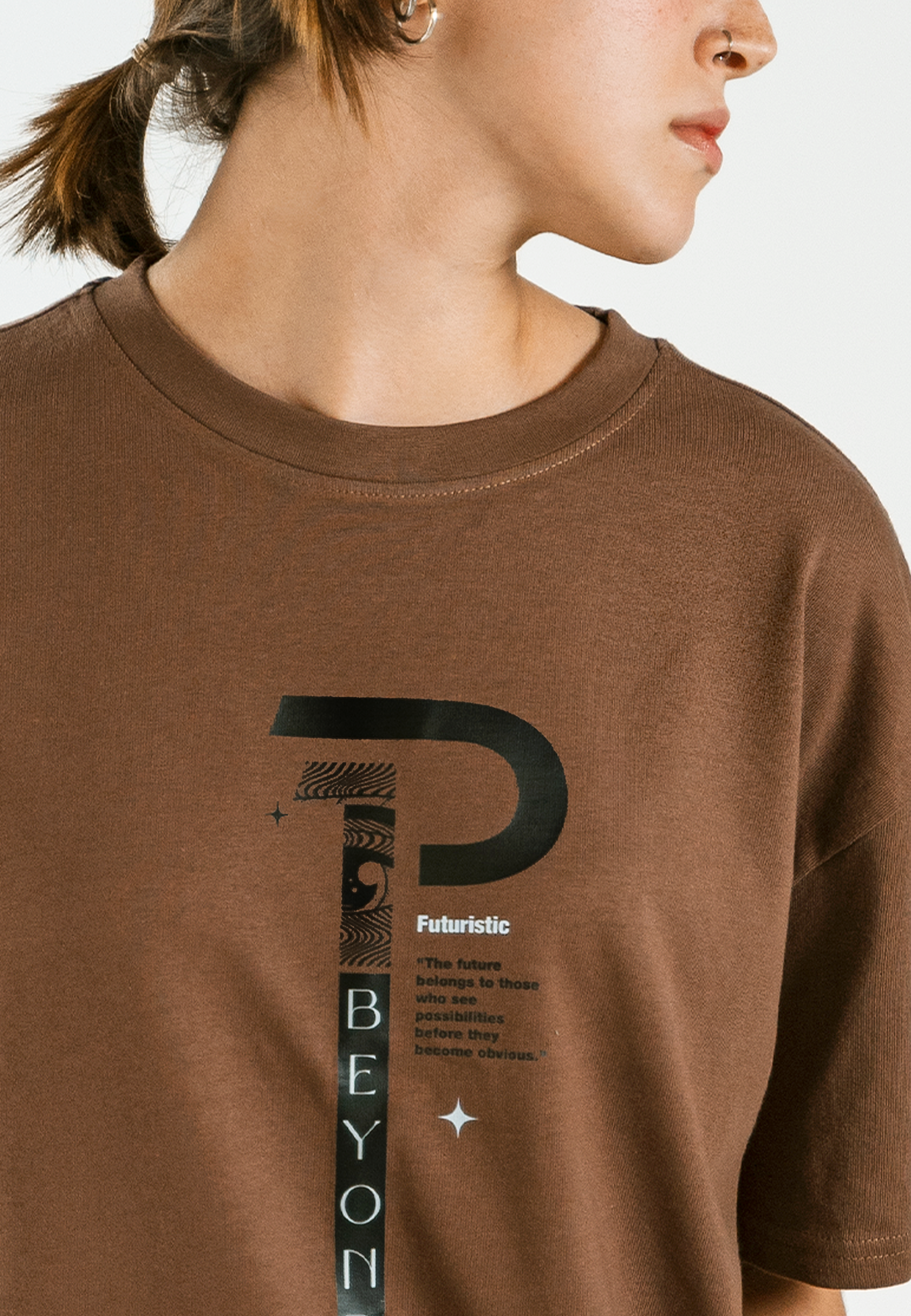 Buy Oversized T-shirt Online In Dubai & The UAE | Futuristic | Primina